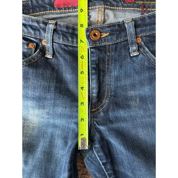 AG Adrianon Goldschmied The Stilt Size 29R Blue Jeans - Picture 7 of 8